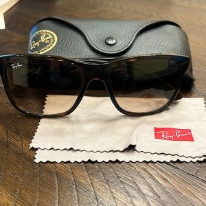 Brown Ray-Ban Sunglasses. Lightly worn. $60.00, will consider reasonable offers.